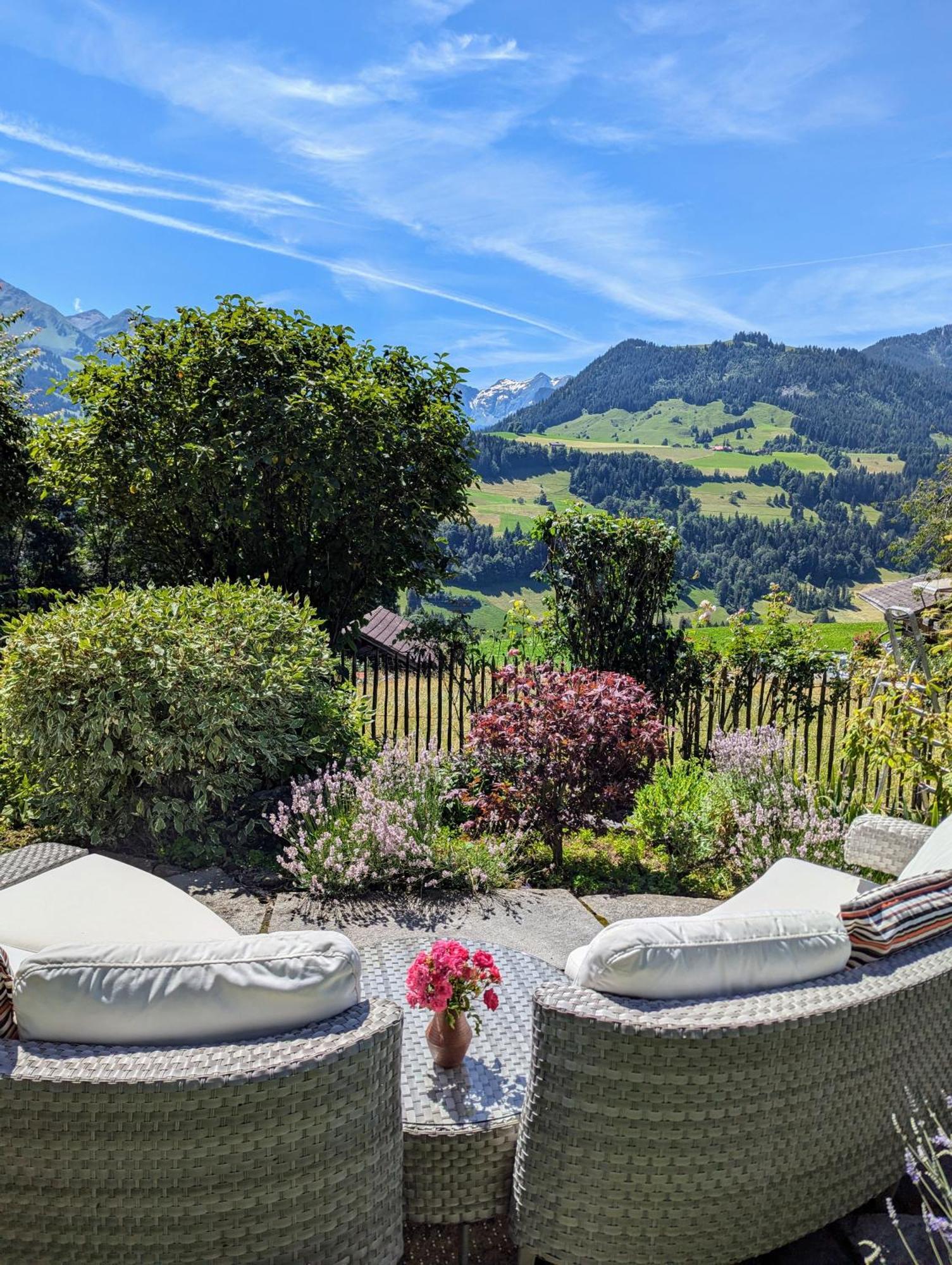 Swiss Mountain-Valley View Lodge Erlenbach im Simmental 외부 사진