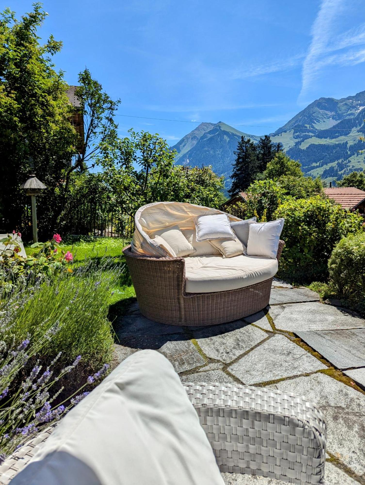 Swiss Mountain-Valley View Lodge Erlenbach im Simmental 외부 사진