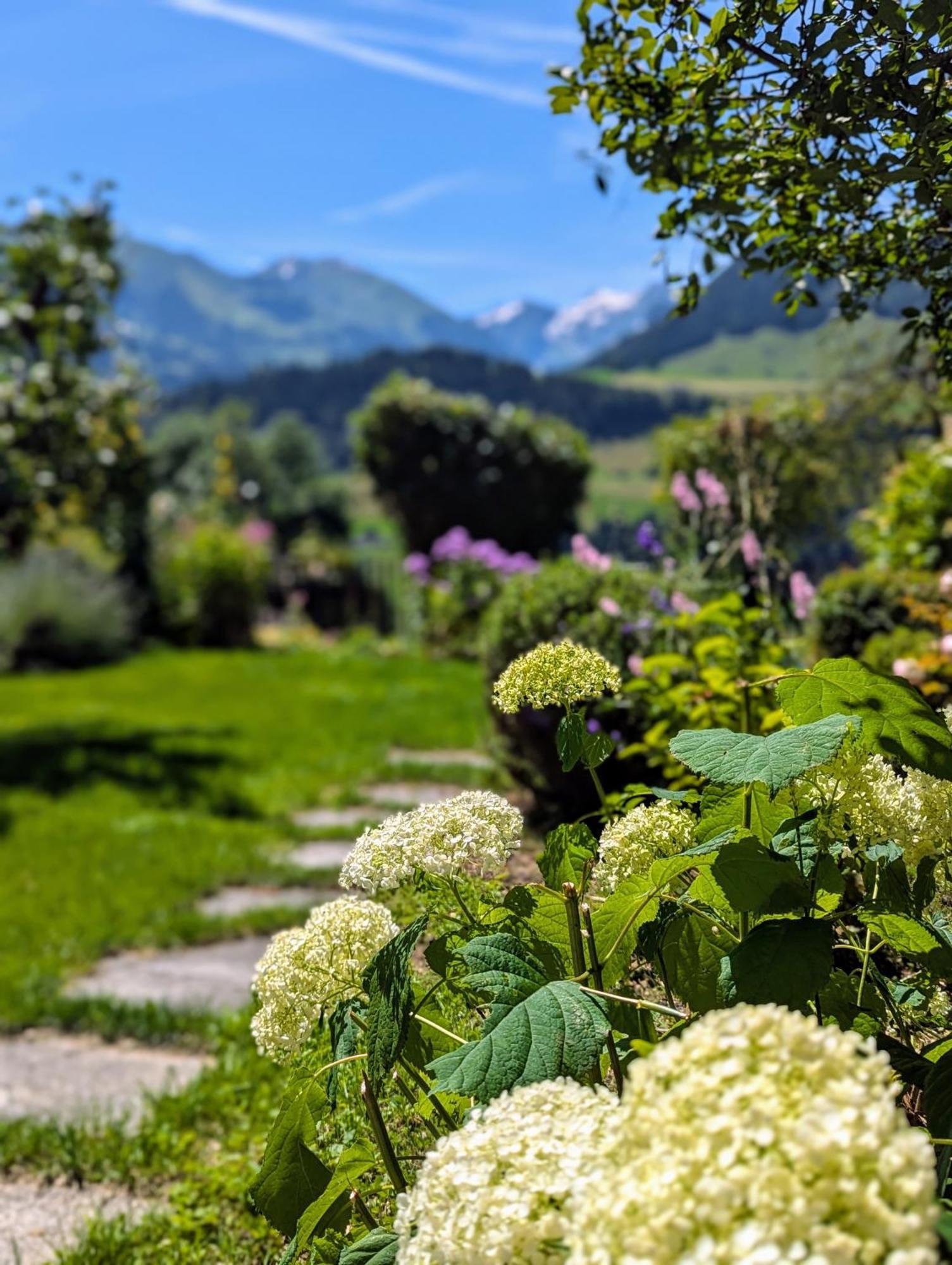 Swiss Mountain-Valley View Lodge Erlenbach im Simmental 외부 사진